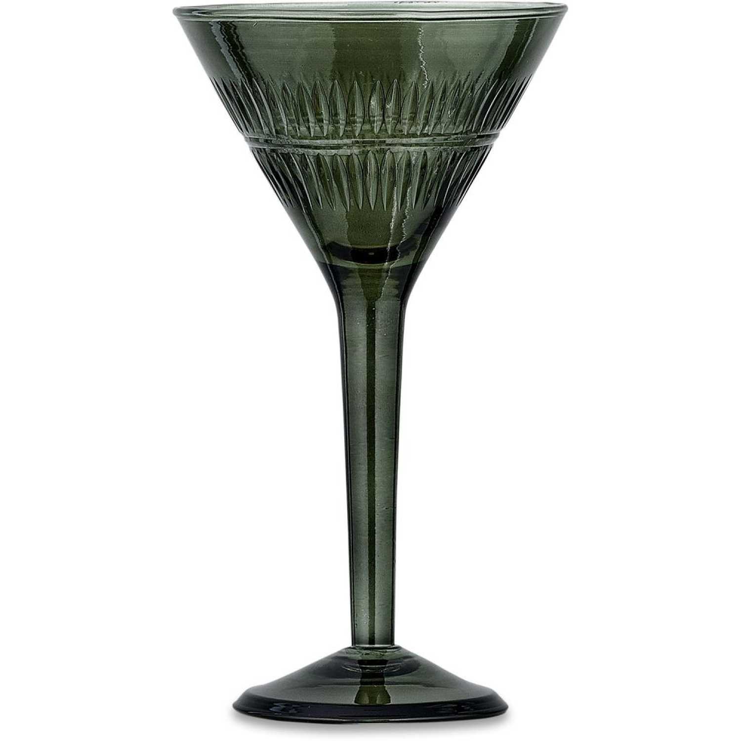 Nkuku Mila Cocktail Glasses - Set of 4 - Green